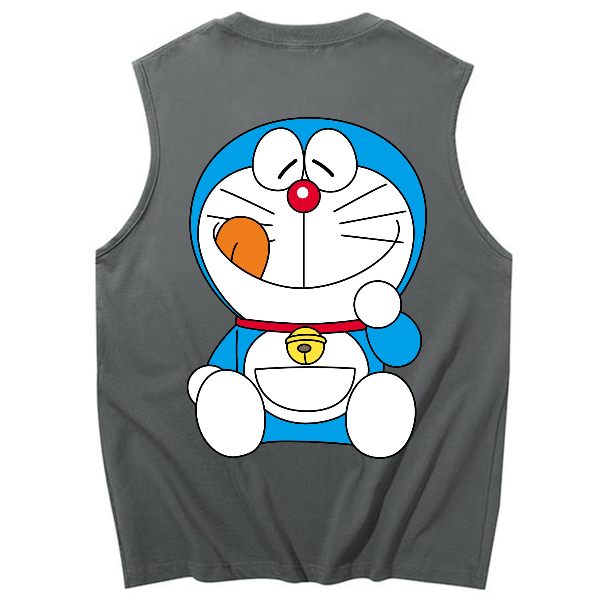 （画像用） ドラえもん Doraemon コットン100％タンクトップ（背面プリント）